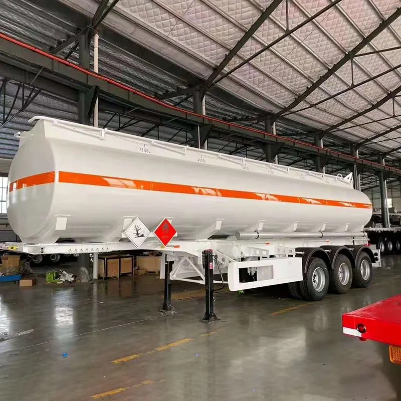 Oljetankfartyg Semi trailers: Transport av flytande guld